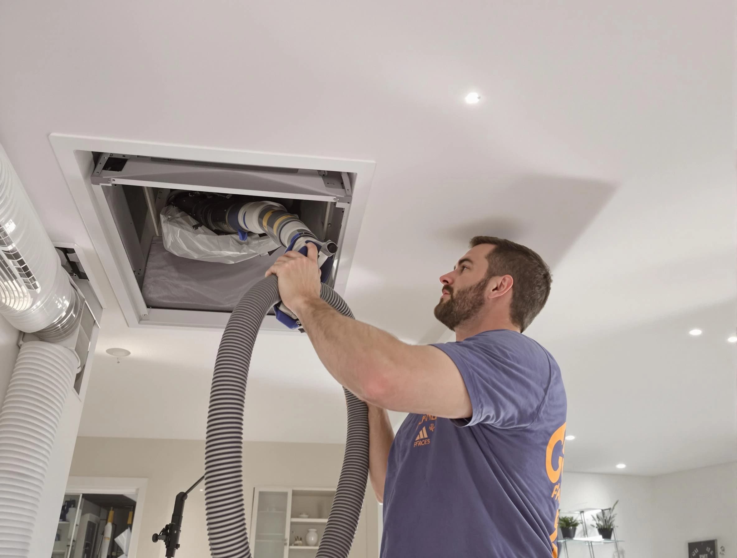 Precision indoor duct cleaning by Conley Air Duct Cleaning in Conley