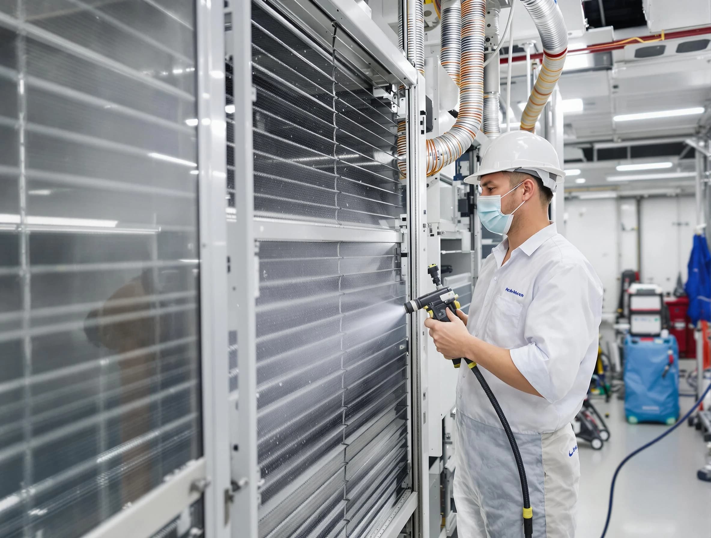 Professional AC coil cleaning by Conley Air Duct Cleaning in Conley