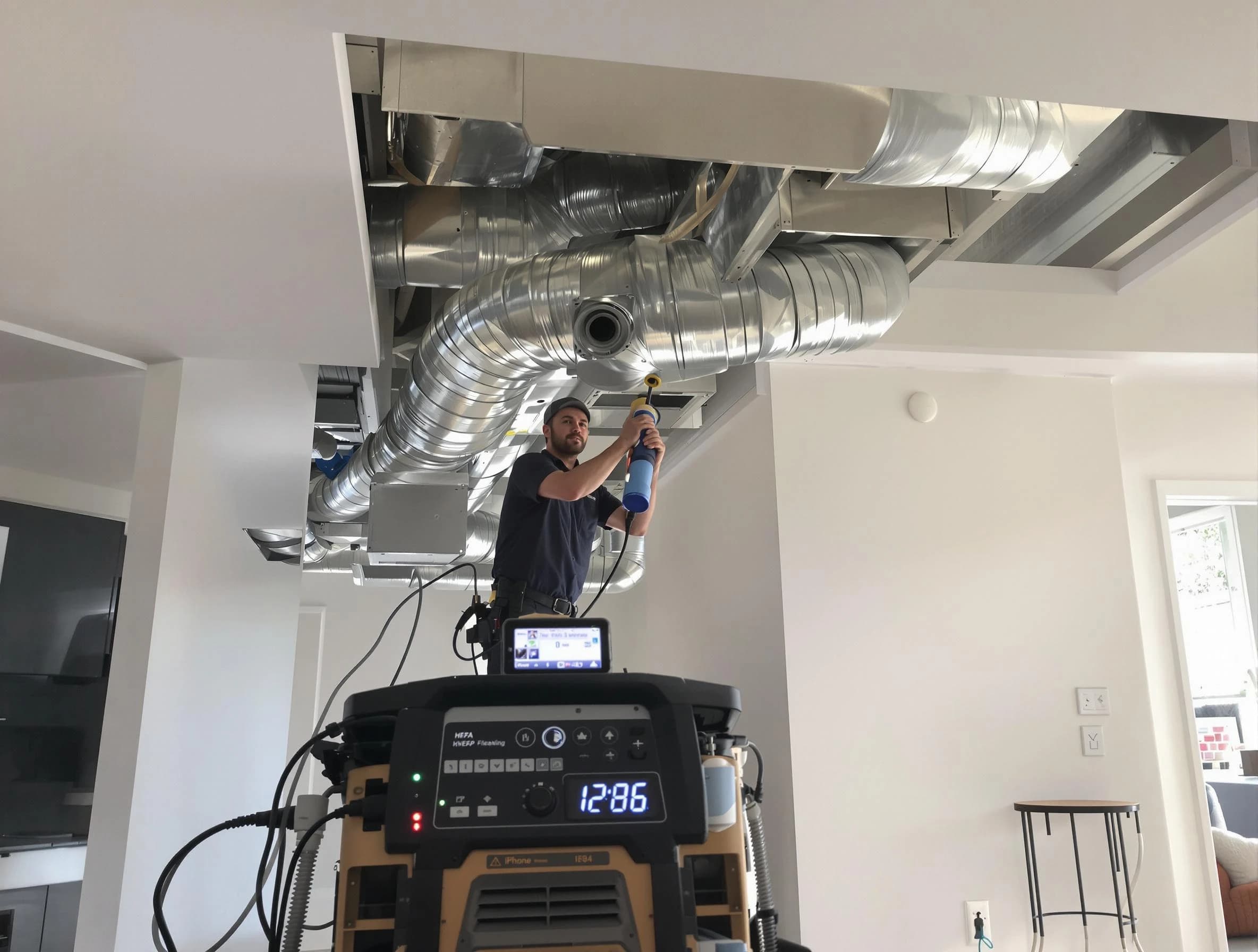Advanced pure air duct cleaning by Conley Air Duct Cleaning in Conley