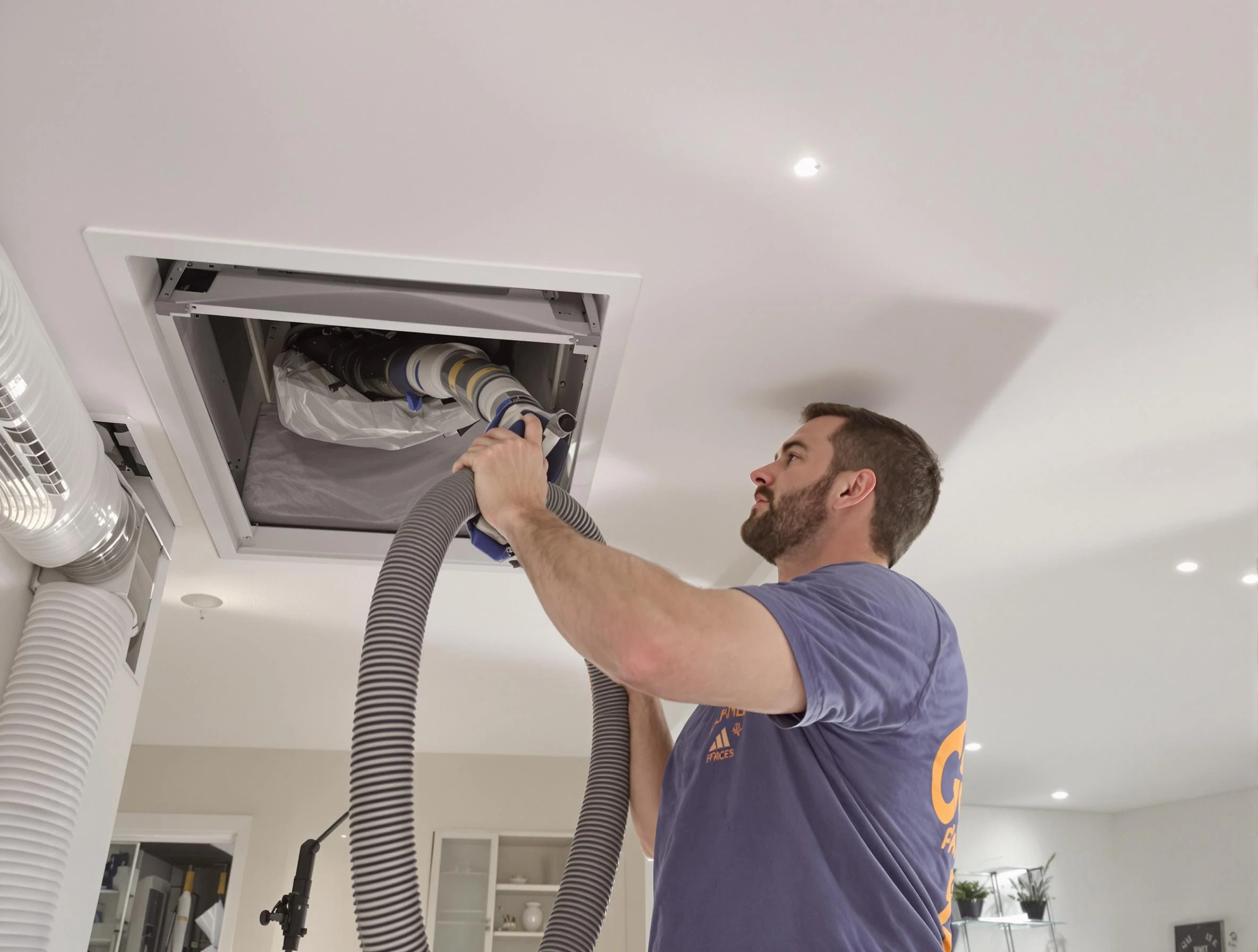 Precision indoor duct cleaning by Conley Air Duct Cleaning in Conley